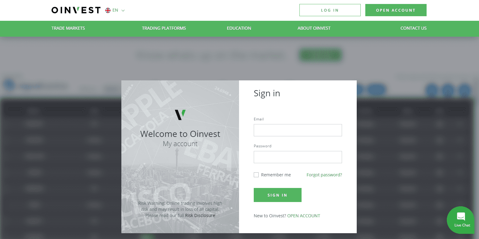 Oinvest Review trading signals Oinvest Review trading signals